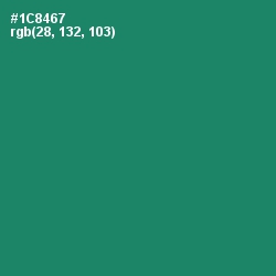 #1C8467 - Elf Green Color Image