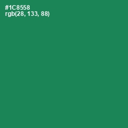 #1C8558 - Eucalyptus Color Image