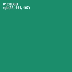 #1C8D6B - Elf Green Color Image