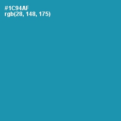 #1C94AF - Eastern Blue Color Image