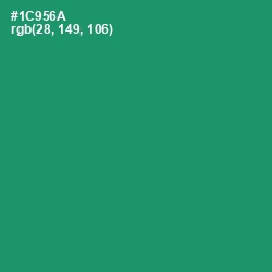 #1C956A - Elf Green Color Image