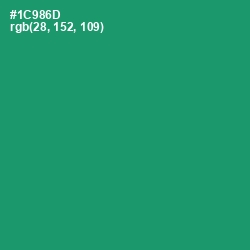 #1C986D - Elf Green Color Image