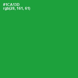 #1CA13D - Forest Green Color Image