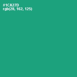 #1CA27D - Jade Color Image