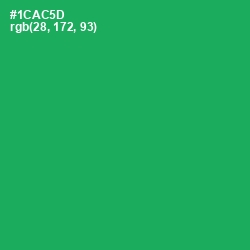 #1CAC5D - Green Haze Color Image