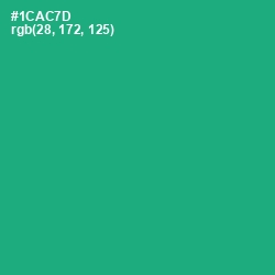 #1CAC7D - Jade Color Image