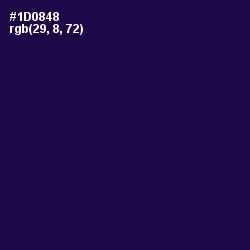 #1D0848 - Tolopea Color Image