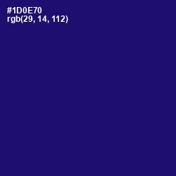 #1D0E70 - Deep Koamaru Color Image