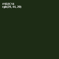 #1D2C14 - Seaweed Color Image
