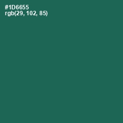 #1D6655 - Green Pea Color Image