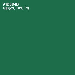 #1D6D4B - Green Pea Color Image