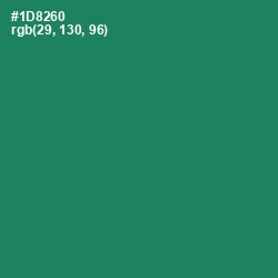 #1D8260 - Elf Green Color Image