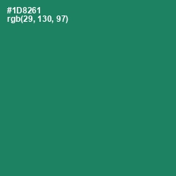 #1D8261 - Elf Green Color Image