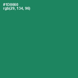 #1D8660 - Elf Green Color Image