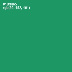 #1D9865 - Elf Green Color Image