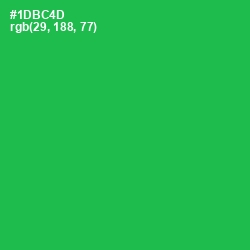 #1DBC4D - Green Haze Color Image