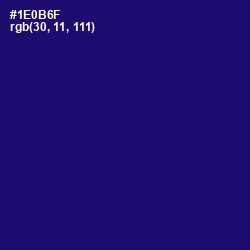 #1E0B6F - Arapawa Color Image