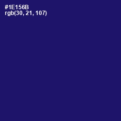 #1E156B - Lucky Point Color Image