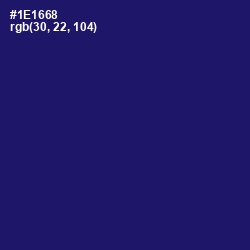 #1E1668 - Lucky Point Color Image