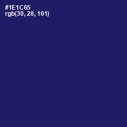 #1E1C65 - Lucky Point Color Image