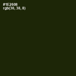 #1E2608 - Deep Forest Green Color Image