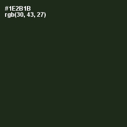 #1E2B1B - Seaweed Color Image