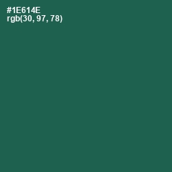 #1E614E - Green Pea Color Image