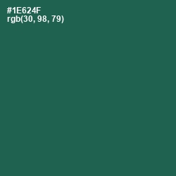 #1E624F - Green Pea Color Image