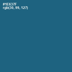 #1E637F - Elm Color Image