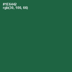 #1E6442 - Green Pea Color Image