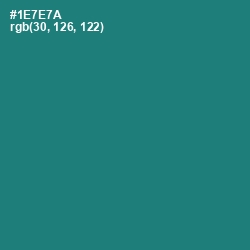 #1E7E7A - Elm Color Image