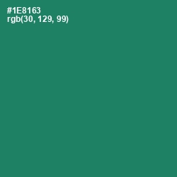 #1E8163 - Elf Green Color Image