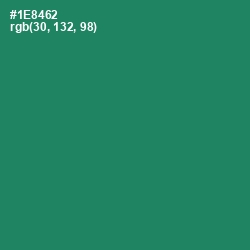 #1E8462 - Elf Green Color Image