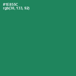 #1E855C - Eucalyptus Color Image
