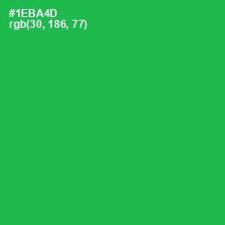 #1EBA4D - Green Haze Color Image