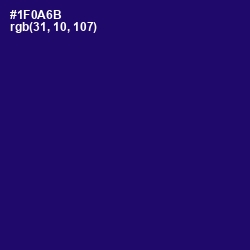#1F0A6B - Arapawa Color Image