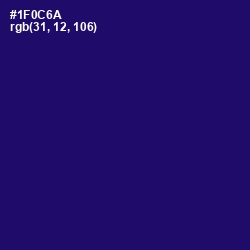 #1F0C6A - Arapawa Color Image