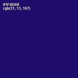 #1F0D6B - Arapawa Color Image