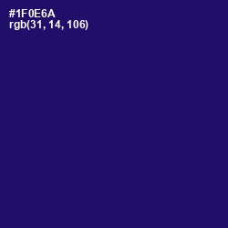 #1F0E6A - Arapawa Color Image