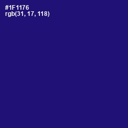 #1F1176 - Deep Koamaru Color Image