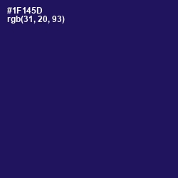 #1F145D - Bunting Color Image