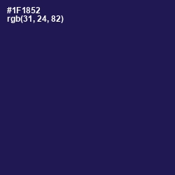 #1F1852 - Bunting Color Image