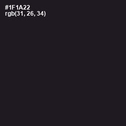 #1F1A22 - Mirage Color Image