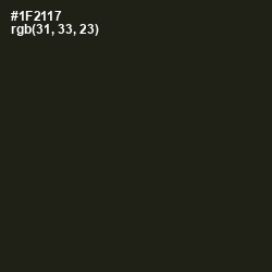 #1F2117 - Seaweed Color Image