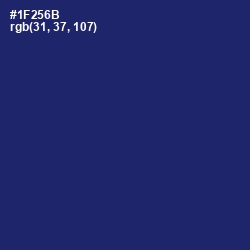 #1F256B - Biscay Color Image