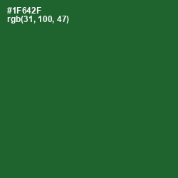 #1F642F - Fun Green Color Image