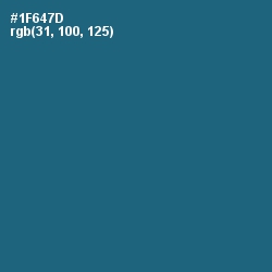 #1F647D - Elm Color Image