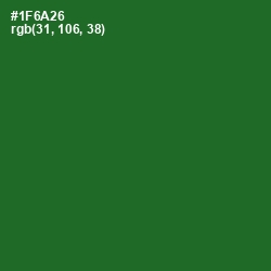 #1F6A26 - Fun Green Color Image