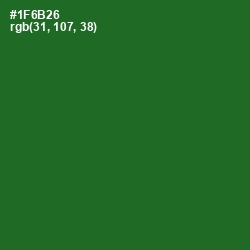 #1F6B26 - Fun Green Color Image