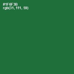 #1F6F3B - Fun Green Color Image